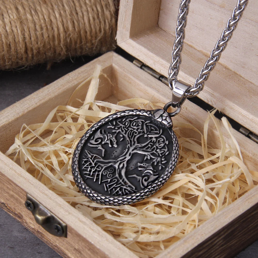 Viking Steel Necklace