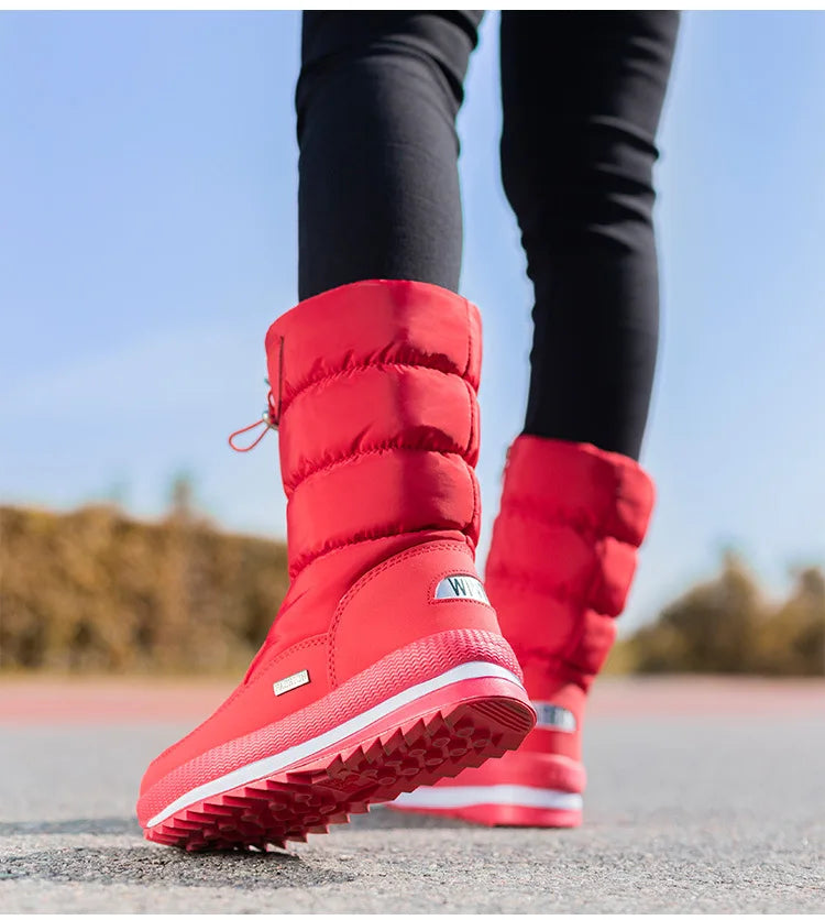 Mid-calf Boots Non slip