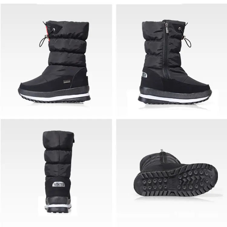 Mid-calf Boots Non slip