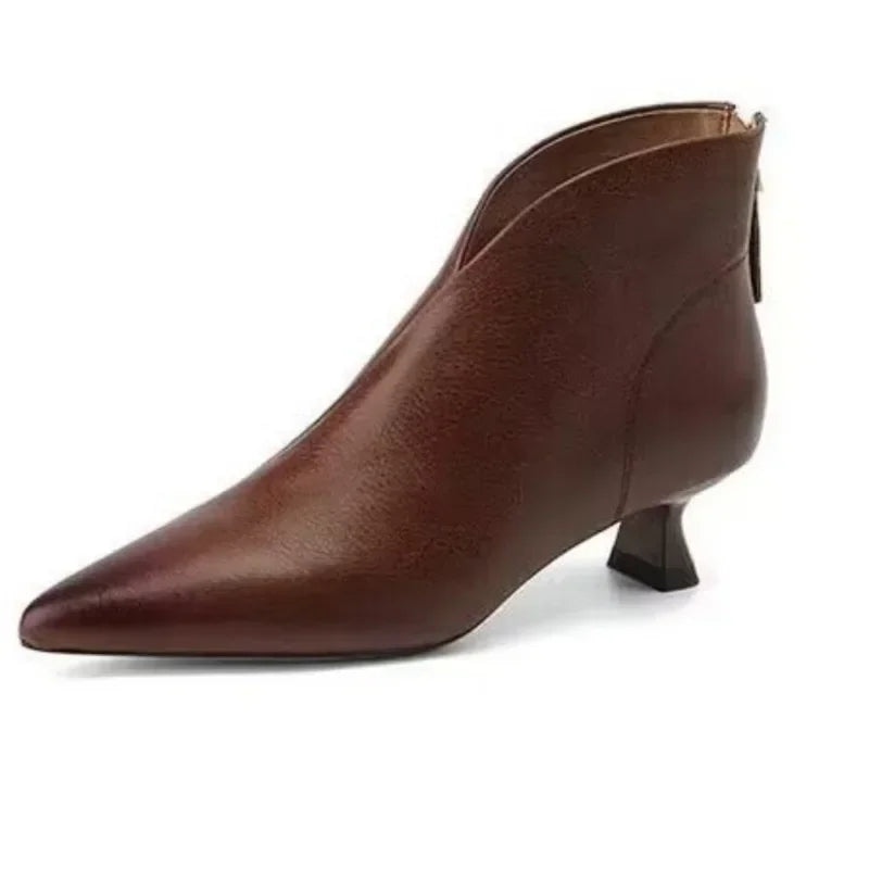 Pointed Toe Women Ankle Boots