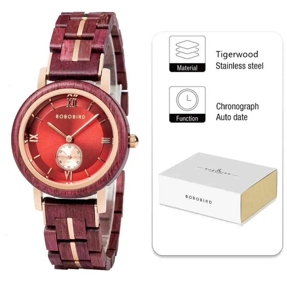 Wooden Women Wristwatches