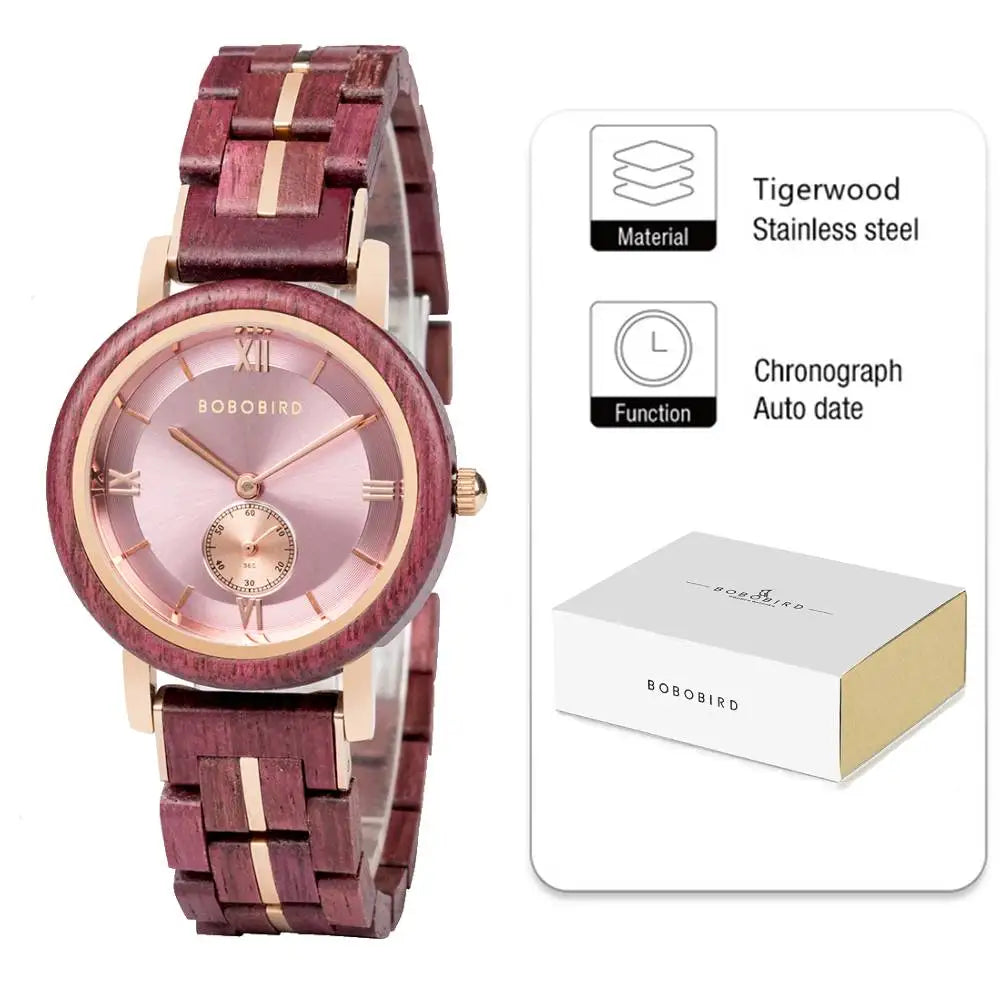 Wooden Women Wristwatches