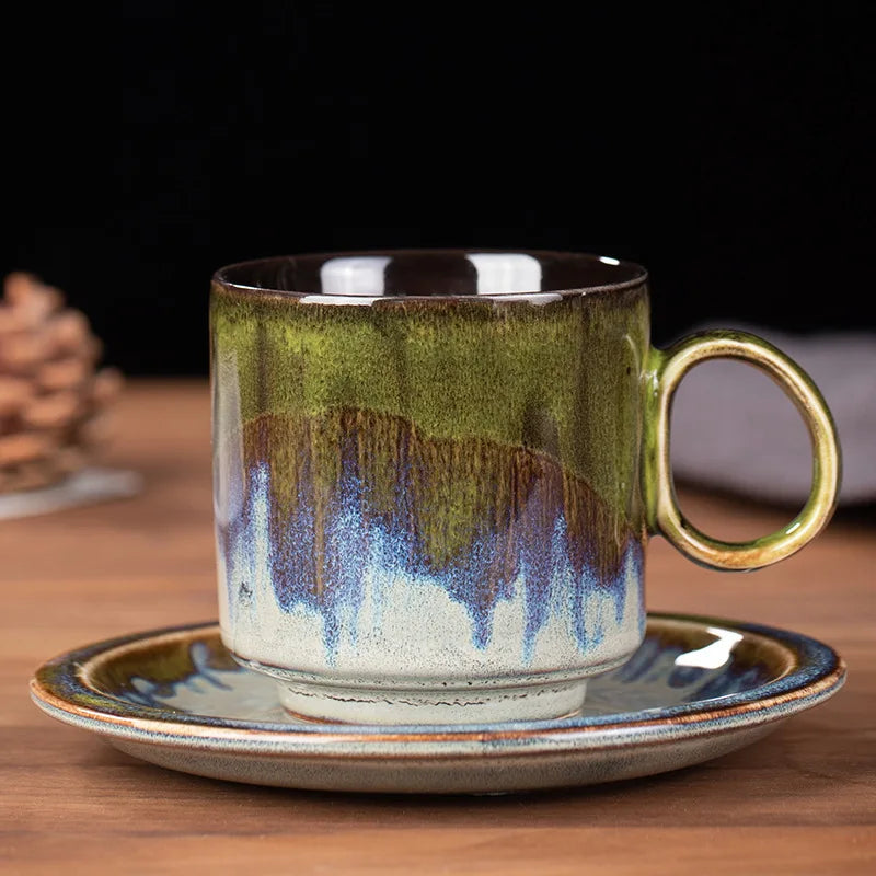 Retro Hand Painted Tea Set