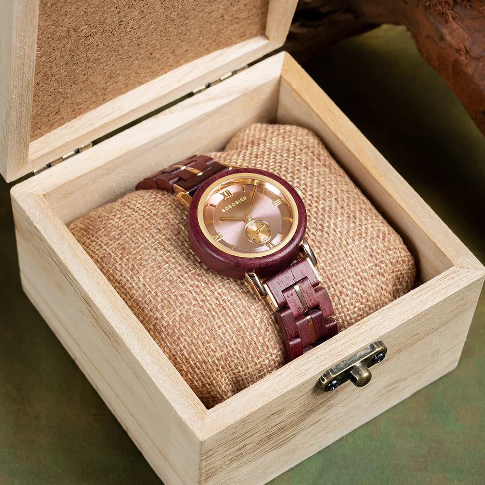 Wooden Women Wristwatches