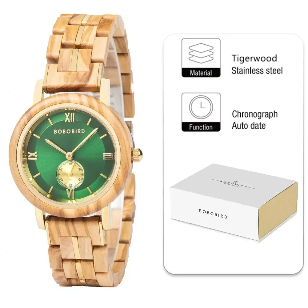 Wooden Women Wristwatches