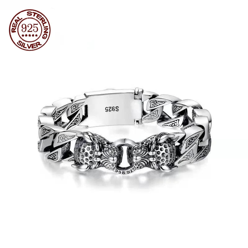 Dragon Panther Link bracelet