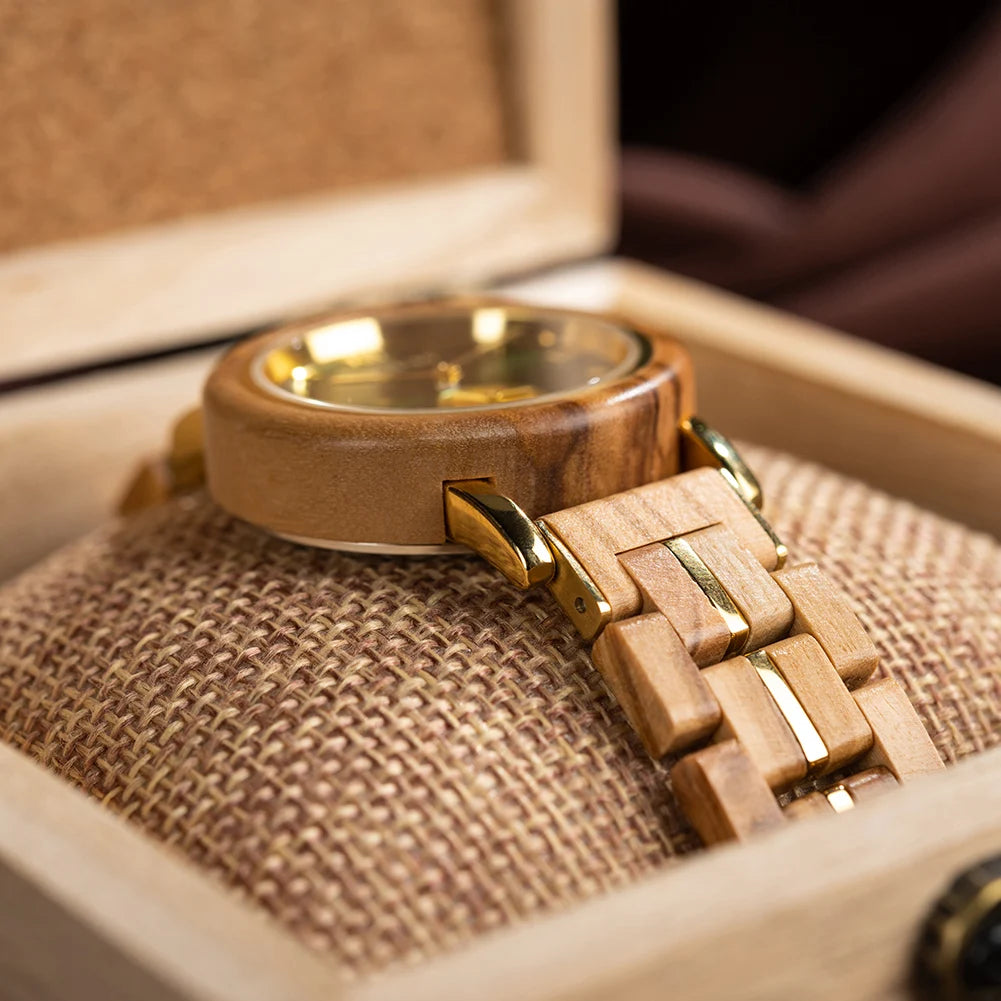 Wooden Women Wristwatches