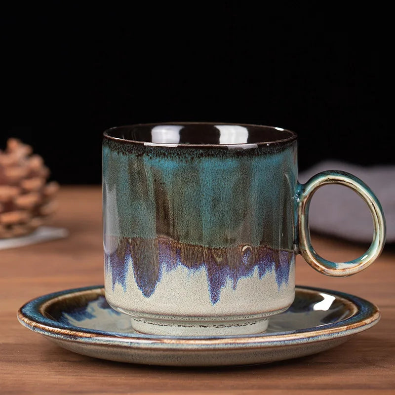 Retro Hand Painted Tea Set