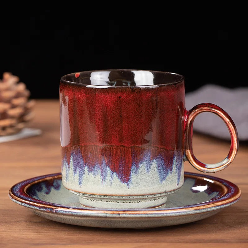 Retro Hand Painted Tea Set