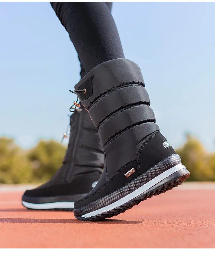 Mid-calf Boots Non slip